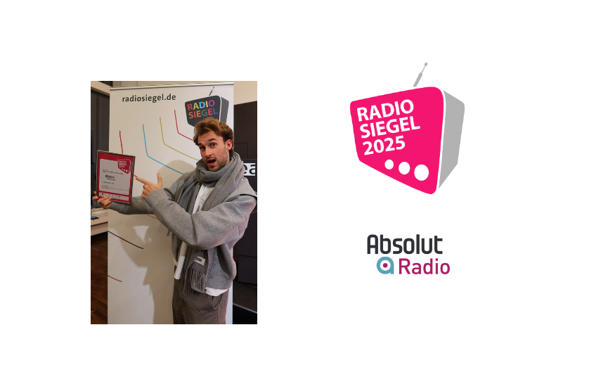 Nachwuchsförderung bei Absolut Radio: Antenne Deutschland erhält auch in diesem Jahr das Radiosiegel